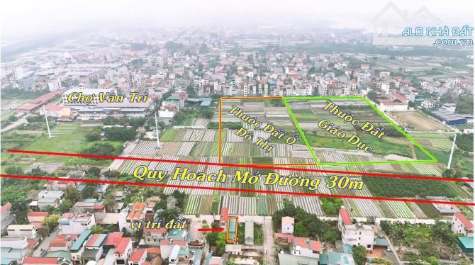 Bán mảnh đất 660m2 hai mặt tiền gần đường Quốc lộ 23b,Vân Nội,Đông Anh,Hà Nội - 2
