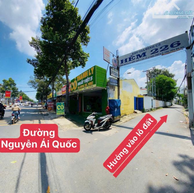 Bán lô đất ngay ngã tư Tân Phong, siêu thị GO, đường nhựa 6m chỉ 3,2 tỷ - 2