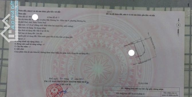 🏖️🏖️ Bán đất KQH Hương Sơ 127m hướng đông nam , đậu đỗ ôtô - 3