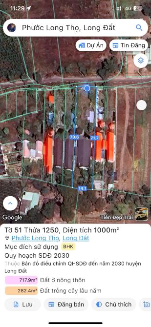 SANG LẠI KHU NHÀ VƯỜN 1000M2 GẦN BIỂN – XÃ ĐẤT ĐỎ, TP.HCM - 4