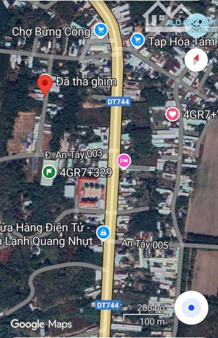 BÁN ĐẤT MT NHỰA AN TÂY TP.BẾN CÁT, DT:5x39, TC100M2, SHR, GIÁ 1,250 TỶ - 4