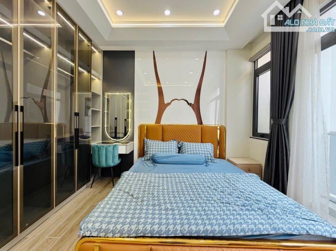 HẺM XE HƠI - NHÀ SMART HOME - XE HƠI NGỦ TRONG NHÀ  -  2 MẶT TIỀN - FULL NỘI THẤT - GÒ - 4
