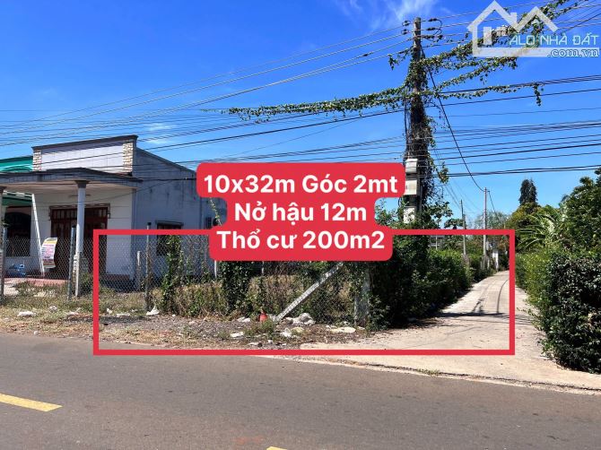 📍Lô góc đường Lương Thế Vinh- đối diện chợ Đất Đỏ- thị trấn Đất Đỏ. 🔺DT: 354m2 (10x32) - 5