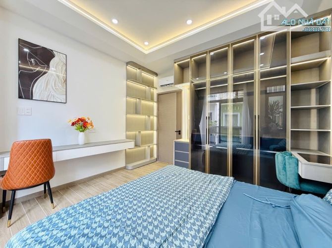 HẺM XE HƠI - NHÀ SMART HOME - XE HƠI NGỦ TRONG NHÀ  -  2 MẶT TIỀN - FULL NỘI THẤT - GÒ - 5