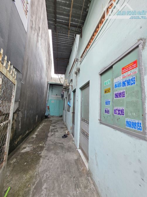 Bán dãy trọ 8x15m, hẻm Hai Bà Trưng p.Đông Hòa gần GO Dĩ An, thu 6tr/th - 6