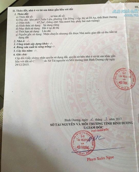 Nhà phố gần ngã tư Chiêu Liêu, phường Tân Đông Hiệp, Tp Dĩ An - 7
