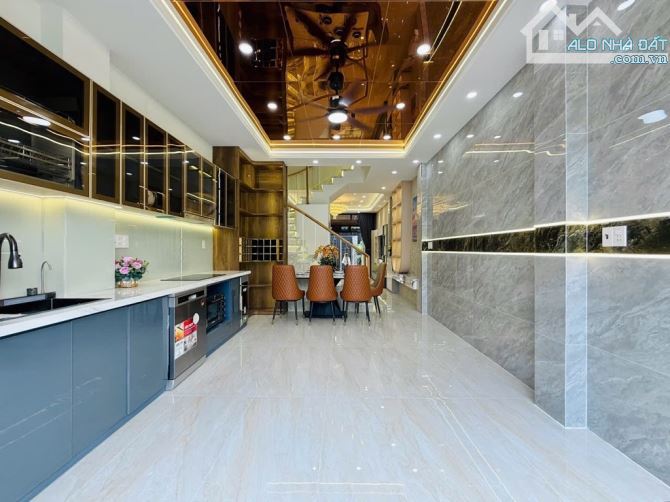 HẺM XE HƠI - NHÀ SMART HOME - XE HƠI NGỦ TRONG NHÀ  -  2 MẶT TIỀN - FULL NỘI THẤT - GÒ - 7