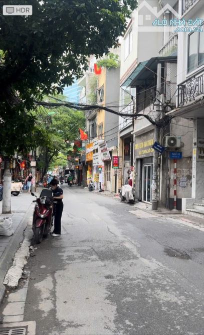 Nhà  Nhân Hoà Ô tô, Kinh doanh, ngõ thông 40m 6 tầng mt rông 12 tỉ 9 có TL