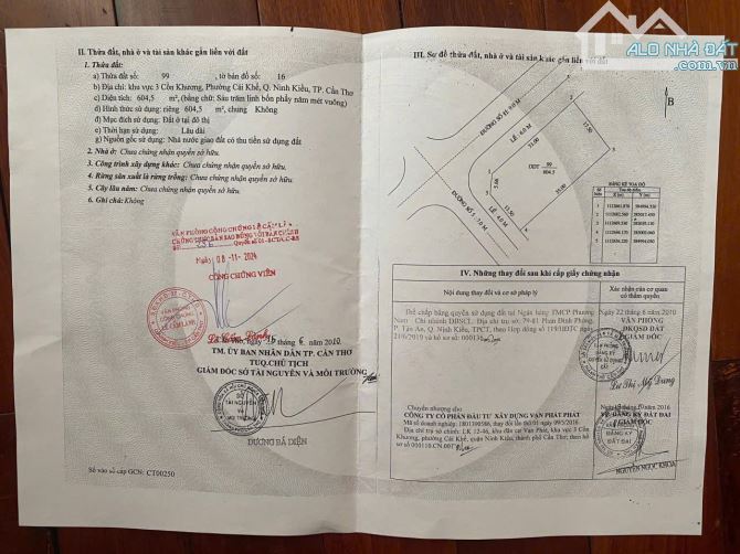 BÁN TOÀ NHÀ GÓC 02 MẶT TIỀN NGUYỄN HỮU TRÍ CỒN KHƯƠNG, CÁI KHẾ - 1