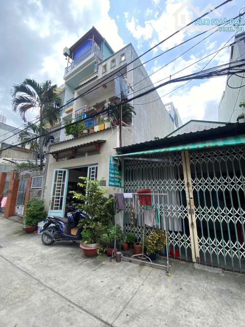 bán nhà bờ bao tân thắng, 90m2, 4x23m, đối diện EON TP, 2 mặt hẻm, hẻm ô tô 5m - 1