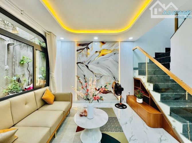 Nguyễn KIỆM P4 PHÚ NHUẬN NHÀ 2 TẦNG BTCT 41.6m2 3PN CĂN GÓC FULL NỘI THẤT CAO CẤP giá 5ty8 - 2