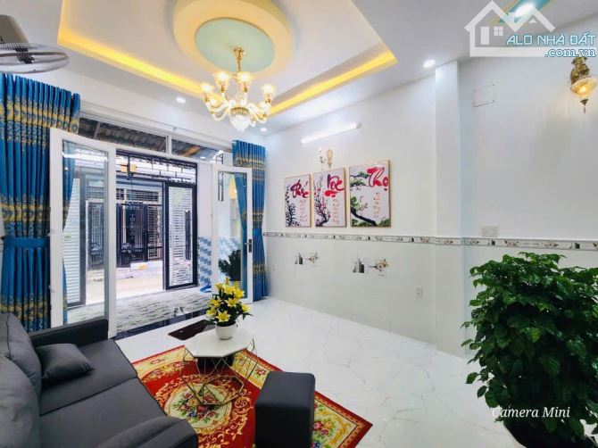hà 2 tầng tặng FULL NỘI THẤT đường Phạm Văn Chiêu phường 16 Q. Gò Vấp ,dt 56m2 (3,8mx15m) - 2