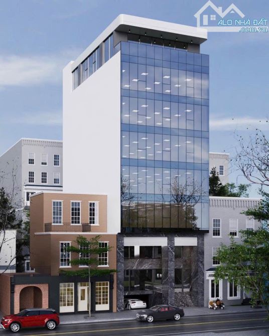 Bán tòa Building 10 tầng phố Trần Thái Tông Cầu Giấy, DT126m, mt7.2m, 106 tỷ