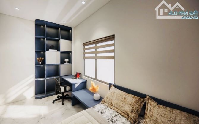 Nhà đẹp 5 tầng lô góc đường thông ô tô 7 chỗ chạy vòng quanh 46m zá rẻ - 3
