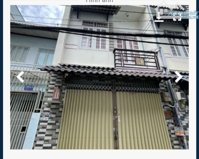 NHÀ SỔ CHUNG - HXH - 3 TẦNG Hương Lộ 2 35 3 tâng 3.9x 9 2.3 tỷ Bình Trị Đông B - 3