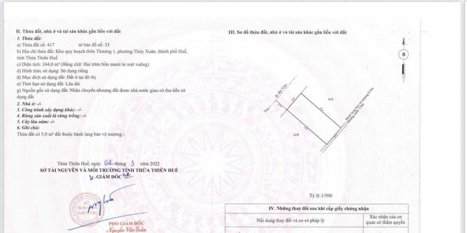 BÁN ĐẤT KHỔ BIỆT THỰ KQH CẦU LIM- MẶT TIỀN BÙI VIỆN - 3