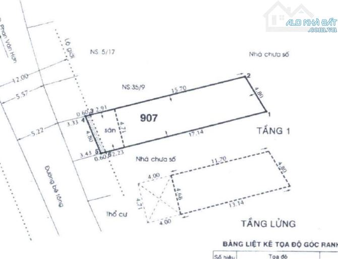 Ngang gần 10 hẻm 6m sát mặt tiền phan văn hớn q12,gần trường chinh - 3