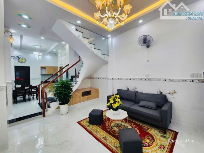 hà 2 tầng tặng FULL NỘI THẤT đường Phạm Văn Chiêu phường 16 Q. Gò Vấp ,dt 56m2 (3,8mx15m) - 4