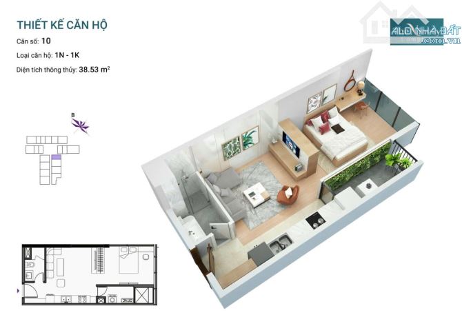 BÁN CĂN STUDIO SIÊU TIỆN NGHI – GIÁ 3,8 tỷ TỐT NHẤT DỰ ÁN THE NINETY COMPLEX 🔥 📍 Địa chỉ - 5