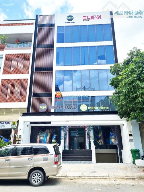 Cho thuê tòa văn phòng 5 tầng 1.000m2 mặt tiền KĐT An Phú Quận 2