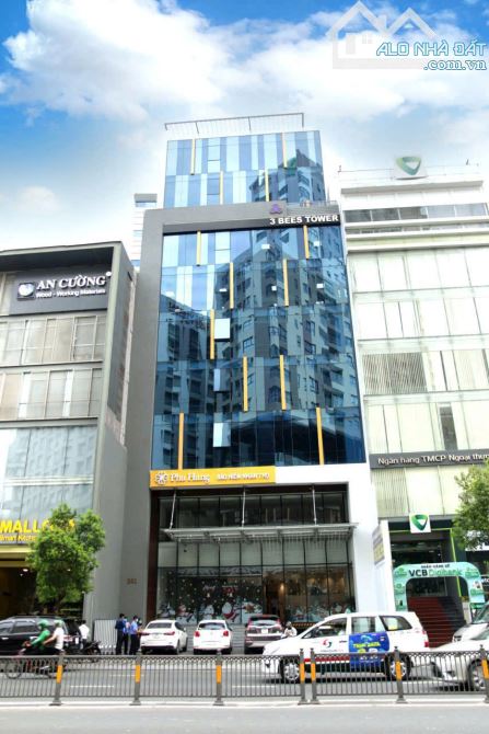 Tòa nhà 2 MT Nguyễn Thị Minh Khai, Quận 3 - 10x35m - hầm 12 tầng - HĐT 1 tỷ/tháng