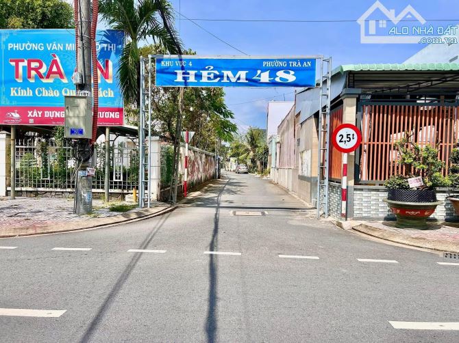 NỀN THỔ CƯ RỘNG RÃI HẺM 48 HUỲNH PHAN HỘ VÀO 50m TỚI- KHU VỰC ĐANG XÂY CẤT NHÀ NHỘN NHỊP