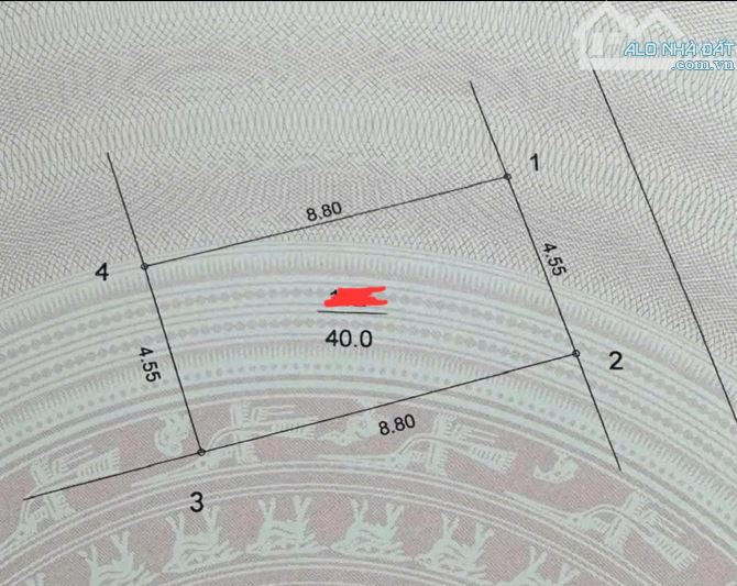 ( ĐẤT ) HIẾM PHÂN LÔ _ LONG BIÊN DT 40 M2 - MT 4,55M _ ĐƯỜNG 2 XE CÔNG TRÁNH
