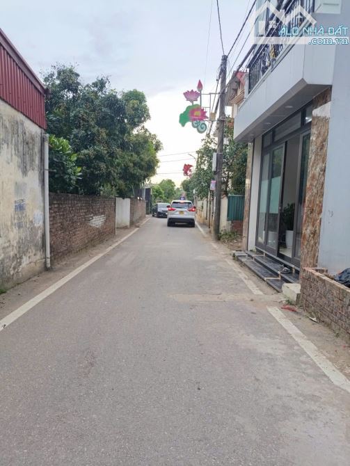 BÁN ĐẤT KIM NỖ 220M ĐƯỜNG THÔNG ÔTÔ 2 MẶT ĐƯỜNG   TRƯỚC SAU - 1