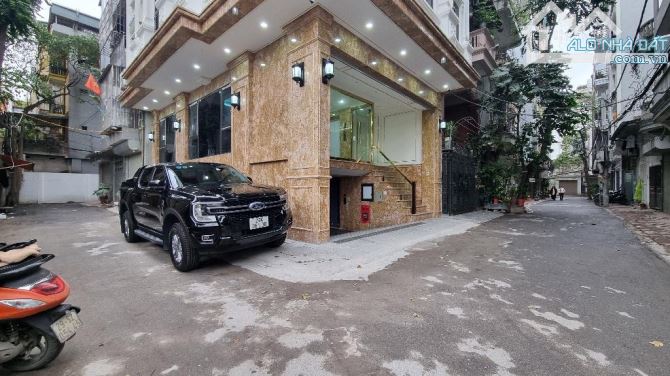❤️Hoàng Quốc Việt - Cầu Giấy 110m2 xây 9 tầng mt 6.6 mét lô góc thang máy quanh 46-47 tỷ s - 1