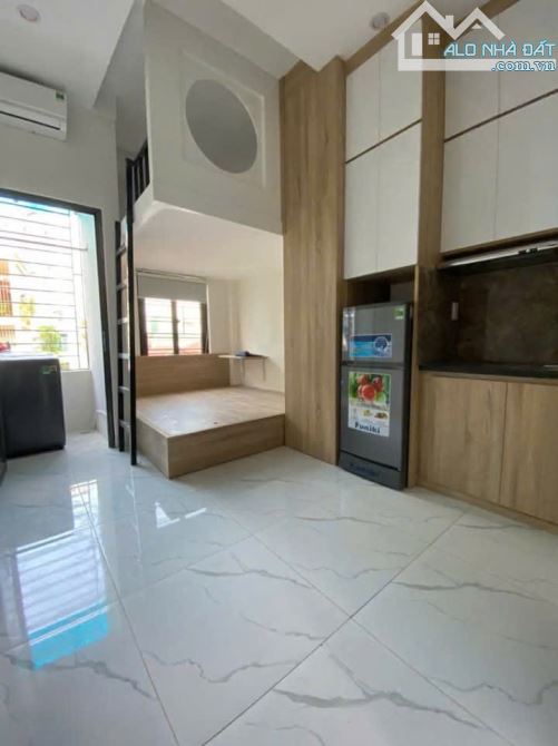Cho Thuê CCMN 313 Quan Nhân Thanh Xuân 25m2 Gác Xép Giường Dưới Cửa Sổ Ban Công Thang Máy - 1