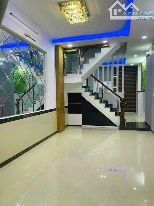 Nhà 4 tầng-  liên Khu 2-5- HT- Q12- đường 10m- 56m(4×14) giá 5.9 tỷ - 1