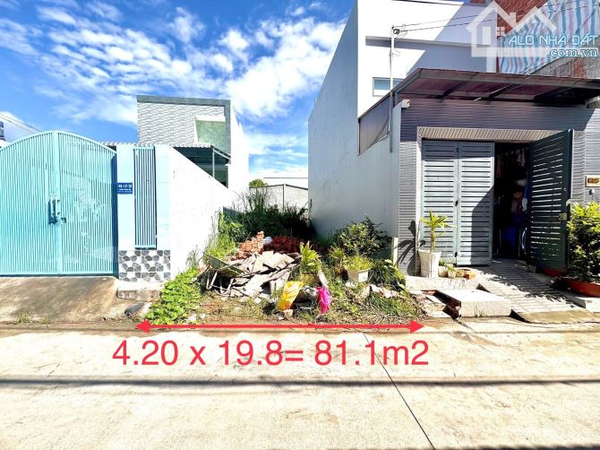 NỀN THỔ CƯ RỘNG RÃI HẺM 48 HUỲNH PHAN HỘ VÀO 50m TỚI- KHU VỰC ĐANG XÂY CẤT NHÀ NHỘN NHỊP - 1