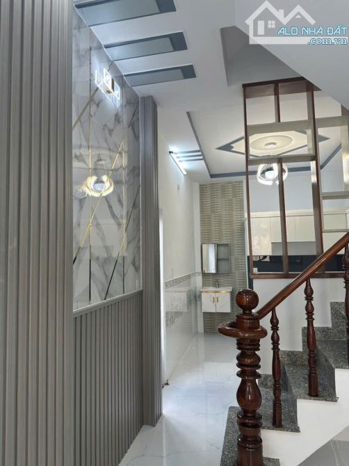 BÁN NHÀ GẦN TRẦN THỊ CỜ, P.THỚI AN, Q12, 3.5X10M, 3 TẦNG, HẺM XE HƠI, 2TY200 - 2