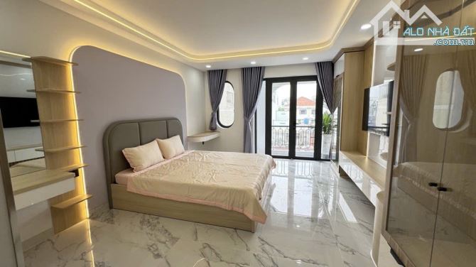 Nhà mới xây 6 tầng thang máy Hẻm 8m thông Lê Đức Thọ P15 Gò Vấp 4x22m Giá 15.2 Tỷ - 5