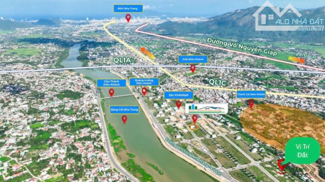 Lô KĐT Nam Sông Cái - ngay Sông Cái - gần khu nhà cổ QH - đường rộng 13m ô tô vivu