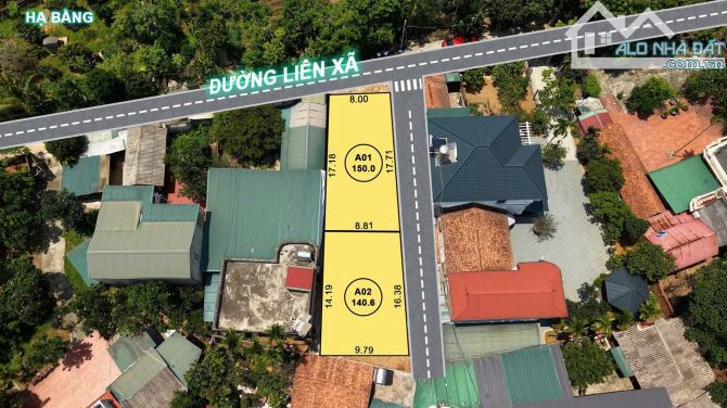 290m2 Hạ Bằng MT rộng đường liên XÃ, ô tô tránh, có thể bán 1/2, giá chỉ 3x