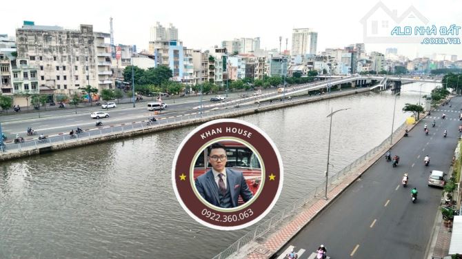 🏠 NHÀ MẶT TIỀN VIEW SÔNG - Đối diện Quận 5 siêu thoáng mát chưa tới 2️⃣0️⃣0️⃣tr/m2.