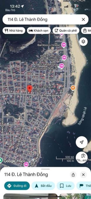 Bán nhanh lô đất đẹp 3 mặt tiền đường Lê Thành Đồng - 1