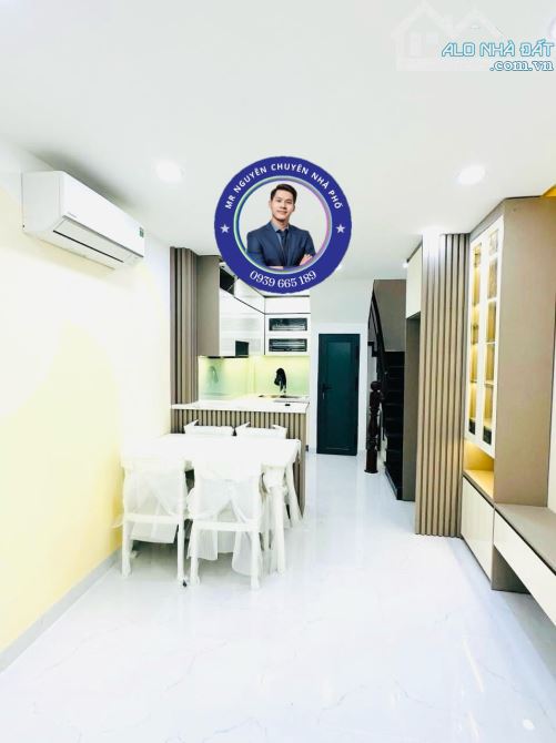 🏡 VIP QUẬN 3 KHU VƯỜN CHUỐI – NHÀ MỚI TINH 5 TẦNG – HẺM Ô TÔ – CHỈ 6.x TỶ! - 1
