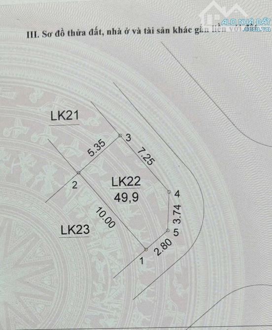 BÁN ĐẤT DỊCH VỤ DƯƠNG NỘI LÔ GÓC 50M2, XÂY 7 TẦNG, VIEW THOÁNG VĨNH VIỄN HƠN 16 TỶ - 1
