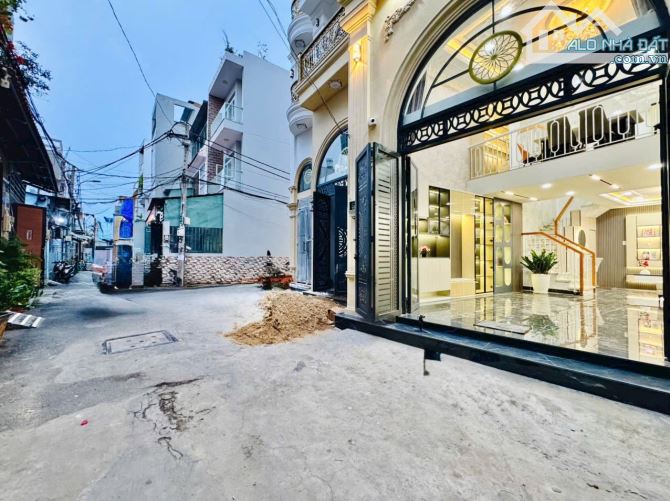 4.9❌10m, NHÀ BÁN 5 TẦNG, HẺM 1/ XE HƠI, PHAN HUY ÍCH, P12 GÒ VẤP, 7 TỶ HƠN - 1