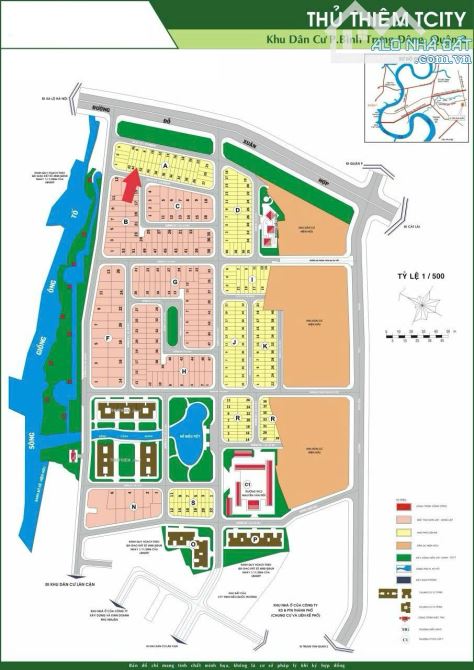 Bán đất Đông Thủ Thiêm đường Đỗ Xuân Hợp Quận 2 cũ gần chợ Tân Lập (120m2) 110 tr/m2 - 1