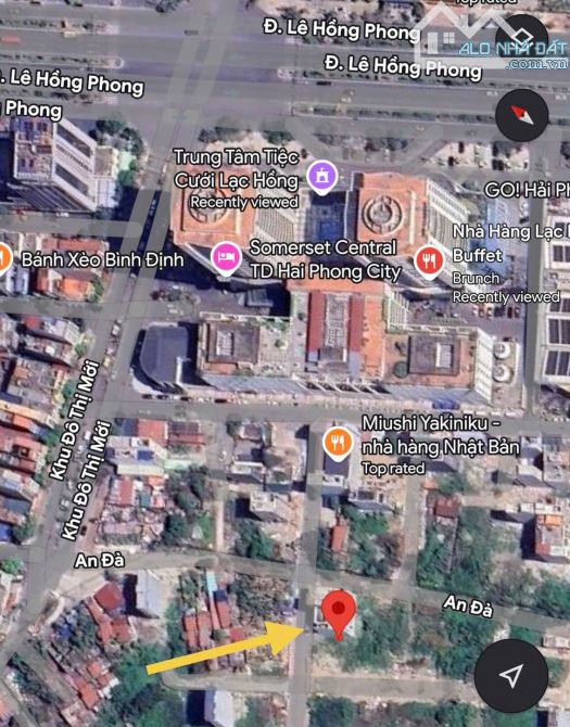 Bán 60m2 đất lô 20B Lê Hồng Phong, Tây Bắc, Hải Phòng - 1