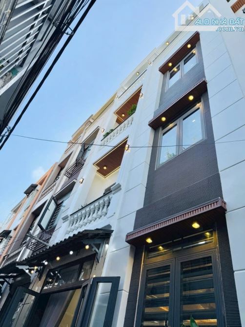 Bán nhà 4 tầng Gò Vấp – Full nội thất, sổ vuông A4, hẻm xe hơi, 4PN - 12