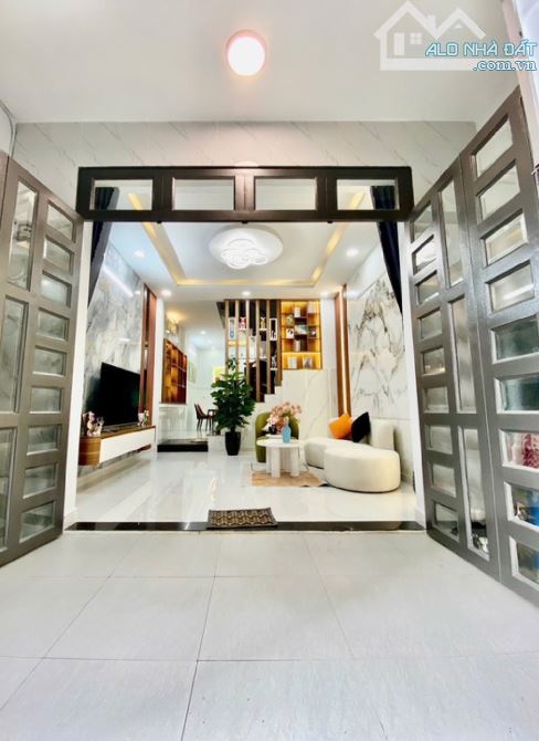 Chủ gửi: bán nhà 1/ Trần Thị Cờ, Q12, 4.2x13m, 4 tầng, oto ngủ trong nhà. Giá 5ty450 - 2