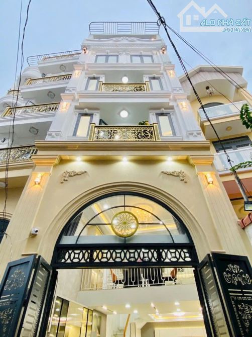 4.9❌10m, NHÀ BÁN 5 TẦNG, HẺM 1/ XE HƠI, PHAN HUY ÍCH, P12 GÒ VẤP, 7 TỶ HƠN - 2