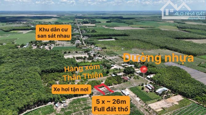 🎁 Kẹt tiền giảm 329tr còn 269tr lô đất 125m2 tại Ninh Điền Châu Thành Tây Ninh - 3