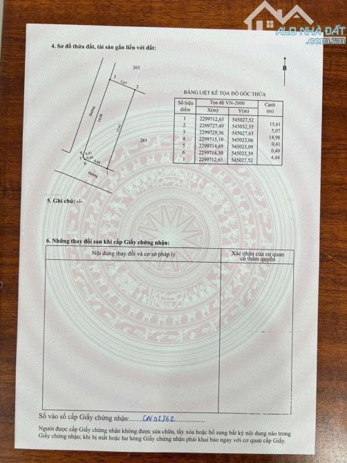 Lô góc 78,2m2 cực thoáng Ninh Tập - Đại Tập - Khoái Châu sát Đê Di Sản giá chưa tới 2 tỷ - 3