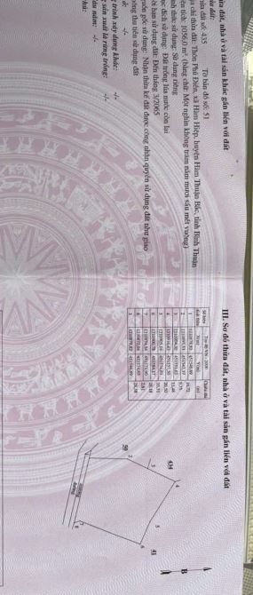 Bán lô 1056m2 mặt tiền bê tông 4m, gần đường hãi thượng lãng ông - 3