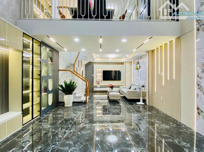 4.9❌10m, NHÀ BÁN 5 TẦNG, HẺM 1/ XE HƠI, PHAN HUY ÍCH, P12 GÒ VẤP, 7 TỶ HƠN - 3
